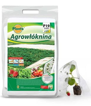 Planta Vzmetni agrotekstil P19 bel 1,1x20 m Planta