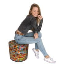 Bertoni Codura vodoodporna blazina za dom in vrt - andaluzijski vzorec, elegantna, udobna, stabilna, z zadrgo, 40 cm, Bertoni