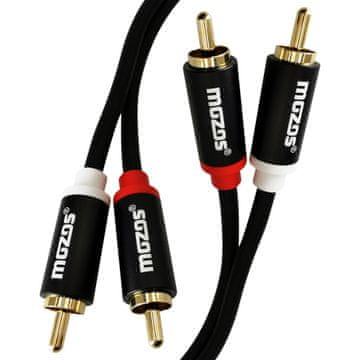 Mozos MOZOS MCABLE-2R2R kabel 2xRCA 1m