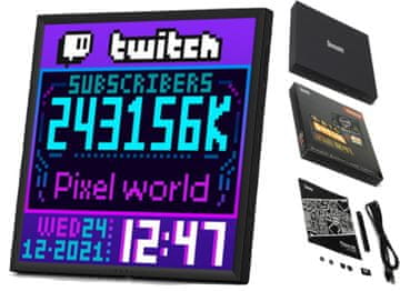 Divoom Divoom Pixoo 64-pikselni ART WI-FI zaslon