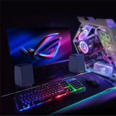 Mozos MOZOS Mini S4 RGB 2.0 računalniški zvočniki z osvetlitvijo ozadja