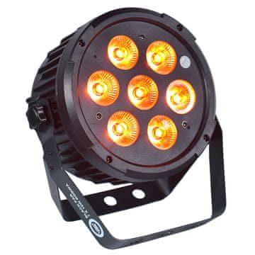 shumee LIGHT4ME BLACK PAR 7x10W RGBWA LED močna luč