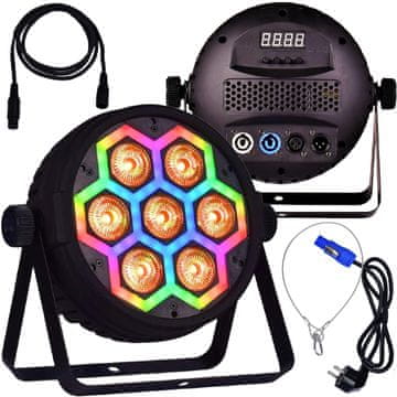 shumee LIGHT4ME FRAME PAR 7x12 LED RGBW reflektor z efektom