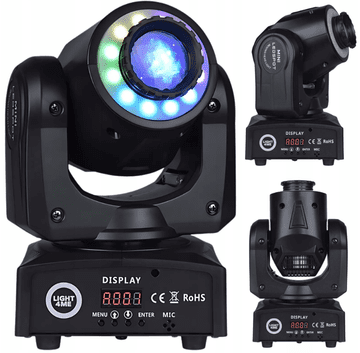 shumee LIGHT4ME 30-točkovna prenosna majhna LED gibljiva glava