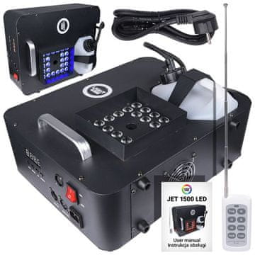 shumee LIGHT4ME JET 1500 LED vertikalni generator megle z daljinskim upravljalnikom