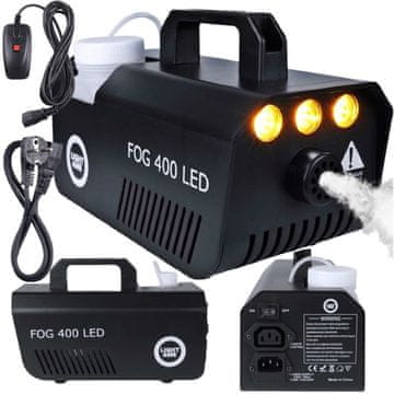 shumee LIGHT4ME FOG 400 LED DJ naprava za meglo, majhna, lahka in učinkovita
