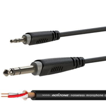 shumee Avdio kabel Jack 3,5 mm stereo / Jack 6,3 mm stereo 1,5 m Roxtone SACC280L1.5