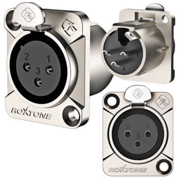 shumee Roxtone XLR RX3FD-NT panelna vtičnica