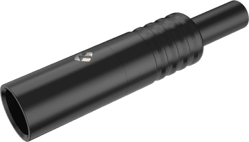 shumee Roxtone RMX3M-B moški 3-pinski mini XLR kabelski konektor