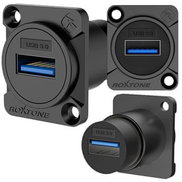 shumee Roxtone RAU3D-B USB 3.0 vtičnica
