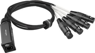 shumee Adapter Roxtone PS4F DMX ženski na RJ45 ženski