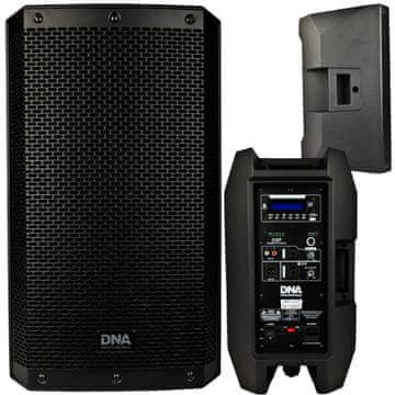 DNA DNA SPX10 DSP aktivni zvočnik, kabinet, 10", 250 W RMS, Bluetooth, USB, SD, MP3