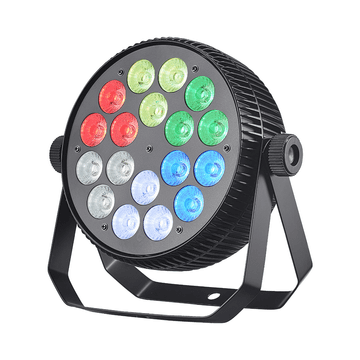 shumee LIGHT4ME PARTY PAR 18x10W RGBW LED odrski reflektor DMX svetlobni učinek 2x montažni nosilec