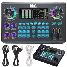 DNA DNA SC TWO zunanja digitalna zvočna kartica, polnilni avdio vmesnik Bluetooth DSP USB-C Phantom 15 zvočnih učinkov, pretakanje v živo