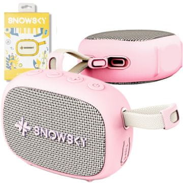 Fiio FiiO Snowsky Anywhere - roza - prenosni Bluetooth zvočnik