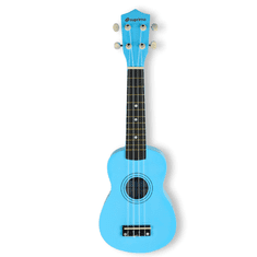 shumee SUPRIMO UK21 LB sopranska ukulele 21" modra lesena za otroke za učenje igranja