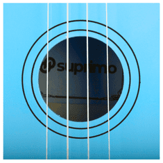shumee SUPRIMO UK21 LB sopranska ukulele 21" modra lesena za otroke za učenje igranja