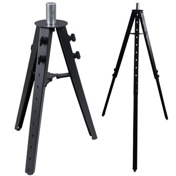 DNA Stativ DNA RS2 za razsvetljavo, ozvočenje, okrogel podstavek, steber, adapter 35 mm, 86–152 cm, do 20 kg