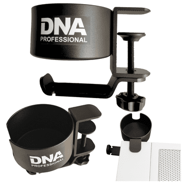 shumee DNA DJ BOOTH WEB večnamensko držalo za skodelice, obešalnik za slušalke, škatla za orodje za DJ namizno stojalo, aluminij do 5 kg