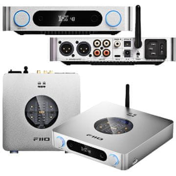 Fiio FiiO K13 R2R - srebrn - uravnotežen DAC z ojačevalnikom za slušalke