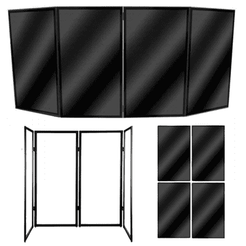 shumee STAND4ME DJ SCREEN COMPACT BK zaščitni pokrov za zaslon