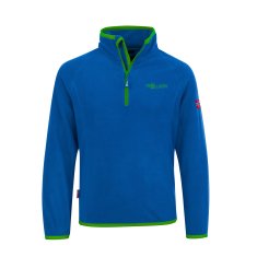 Trollkids Trollkids Otroška flis majica Nordland s polovično zadrgo, toplo modra (707-113) 92