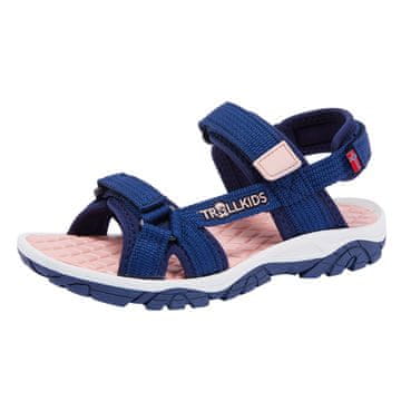 shumee Trollkids Kids Oslofjord Sandal lotus modra/dalija (268-185) 32.0