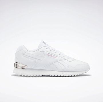 Reebok Razprodaja - Ženske superge Reebok Glide Ripple iz sintetičnega usnja bele barve (100005967) 37.0