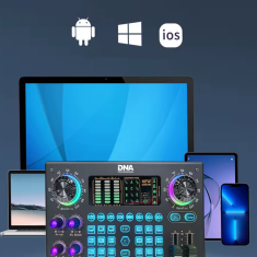 DNA DNA SC TWO zunanja digitalna zvočna kartica, polnilni avdio vmesnik Bluetooth DSP USB-C Phantom 15 zvočnih učinkov, pretakanje v živo