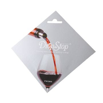 Cilio Točilnik za vino Cilio DropStop, premer 7,5 cm, 2 kom.
