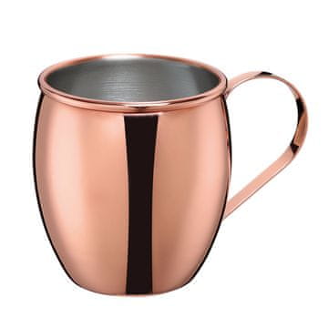 Cilio Vrček Cilio Moscow Mule za Moscow Mule, nerjaveče jeklo/baker, 0,5 l, premer 9,5 x 9,5 cm
