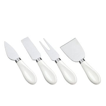 Cilio Komplet 4 nožev za sir Cilio Formaggio s porcelanastimi ročaji