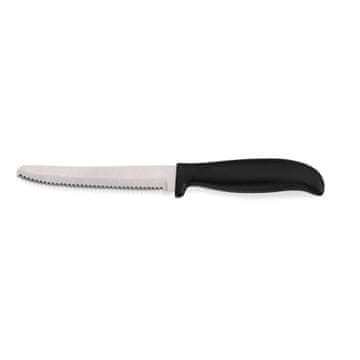 Kela Nazobčan nož Kela, 11 cm, črne barve