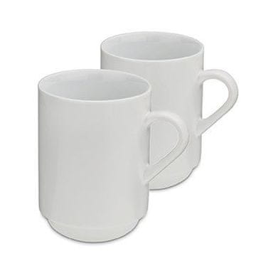 Kela Vrčki, 2 kosa, keramični, 0,3 l, premer 7,5 x 11 cm, beli / Kela