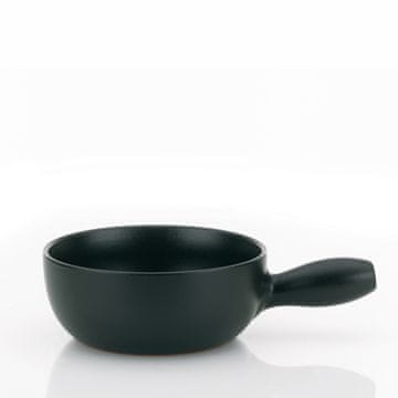 Kela Kela Basel ponev za sirov fondue, 1,0 l, črna