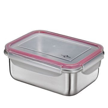 Küchenprofi Kuchenprofi škatla za malico, 1,8 l, 16 x 22 x 8,5 cm, nerjaveče jeklo/plastika
