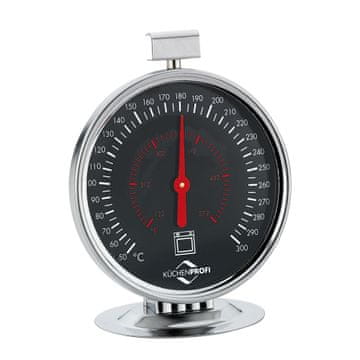 Küchenprofi Termometer za pečico, nerjaveče jeklo, premer 7,5 cm, 50–300 °C / Kuchenprofi