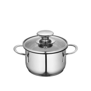 Küchenprofi Mini Kuchenprofi lonec s pokrovom, 0,65 l, premer 12 cm