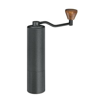 Zassenhaus Mlinček za kavo Zassenhaus Barista, premer 4,5 x 19 cm, 23 g, aluminij/nerjaveče jeklo, grafitno črna barva