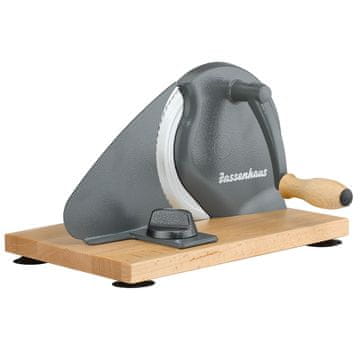 Zassenhaus Ročni rezalnik kruha Zassenhaus Classic, 30 x 25,5 x 19 cm, siv
