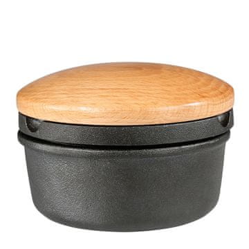 Zassenhaus Litoželezni možnar z bukovim pokrovom, premer 11 x 7 cm, 1,5 kg / Zassenhaus