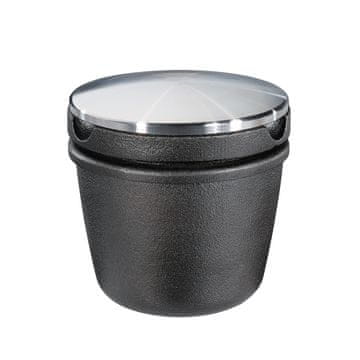 Zassenhaus Litoželezni možnar za začimbe Zassenhaus z jeklenim pokrovom, premer 8 x 8 cm