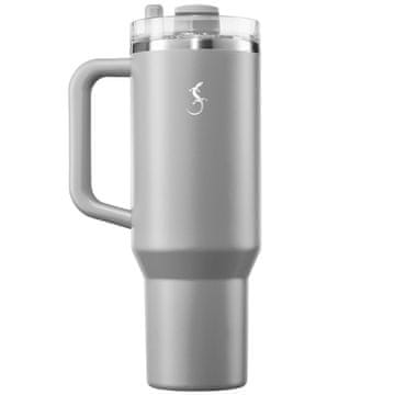 LURCH Termo vrček Lurch Big Cup, nerjaveče jeklo, 1,2 l, siv