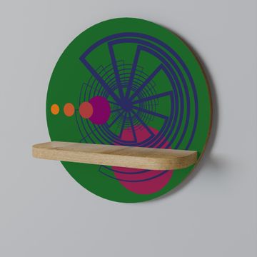 shumee Okrogla polica VIVID COLORWHEEL