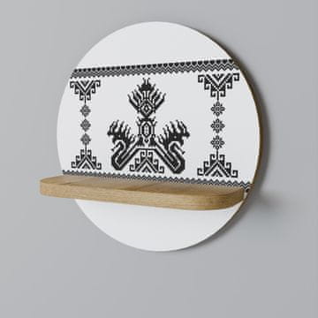 shumee Okrogla polica MYTHIC STITCH