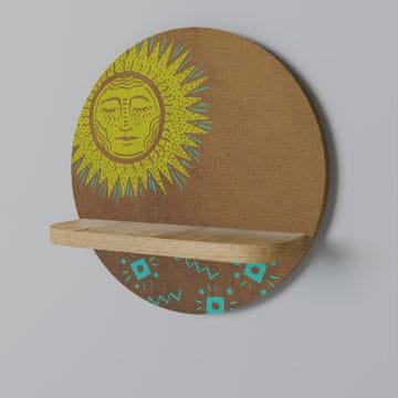 shumee Okrogla polica SUNSHINE PRAISE