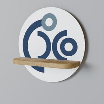 shumee ORB DESIGN Okrogla polica