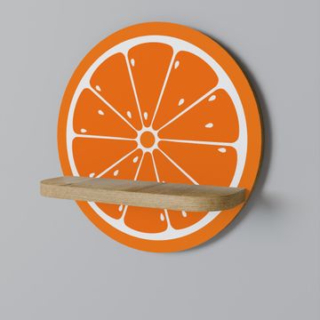 shumee Okrogla polica JUICY ORANGE