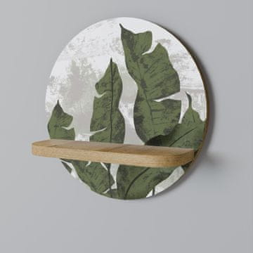 shumee Okrogla polica LEAF ECHO