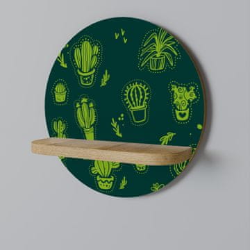 shumee Okrogla polica DESERT GREEN